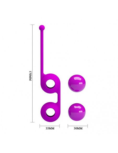 Kulki Gejszy - Kegel Tighten Up III - 35 mm 78 g - Kulki Gejszy Podwójne i Pojedyncze - 19