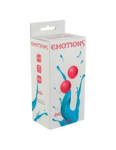 Kulki Gejszy do Ćwiczeń Mięśni Kegla - Emotions Lexy - Małe - Kulki Gejszy Podwójne i Pojedyncze - 1 2