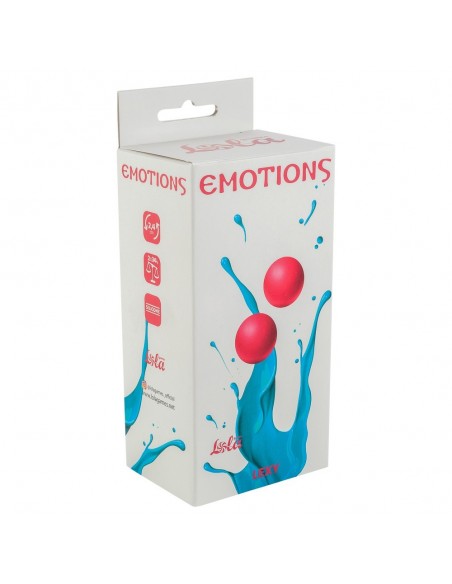 Kulki Gejszy do Ćwiczeń Mięśni Kegla - Emotions Lexy - Małe - Kulki Gejszy Podwójne i Pojedyncze - 2