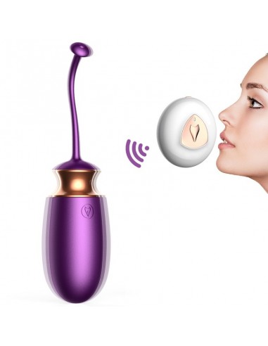 Jajeczko na Pilota z Grzaniem, Sterowaniem Głosowym i 10 Trybów Wibracji - Kulki Gejszy i Jajeczka Wibrujące - 16