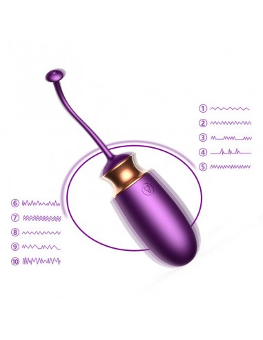 Jajeczko na Pilota z Grzaniem, Sterowaniem Głosowym i 10 Trybów Wibracji - Kulki Gejszy i Jajeczka Wibrujące - 29