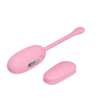 Wibrator kapsułkowy Shock Fun Egg z elektrostymulacją i wibracjami, 19 cm - 7 2