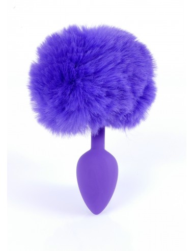 Silikonowy Korek Analny z Ogonem Króliczka Bunny Tail - Korki analne z ogonkiem - 17