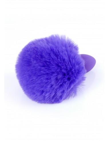 Silikonowy Korek Analny z Ogonem Króliczka Bunny Tail - Korki analne z ogonkiem - 19