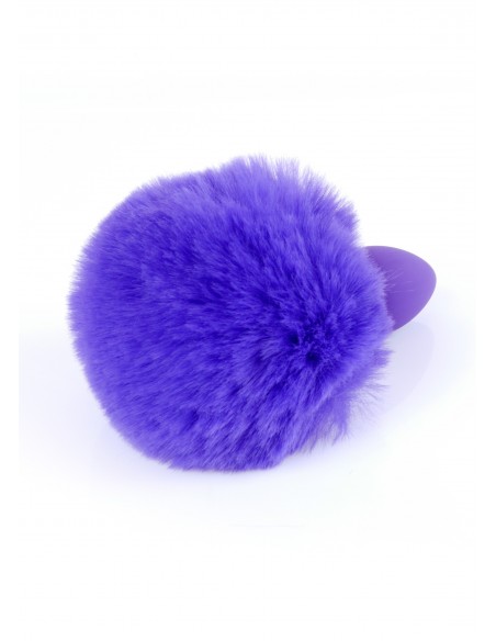 Silikonowy Korek Analny z Ogonem Króliczka Bunny Tail - Korki analne z ogonkiem - 19
