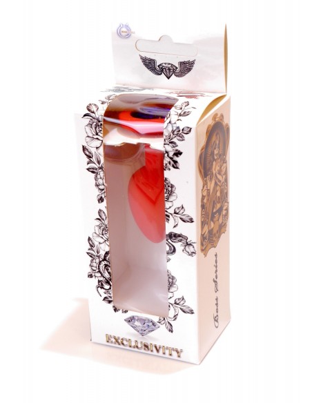 Mały Silikonowy Korek Analny  z Diamentem - Exclusivity - Korki analne silikonowe - 30