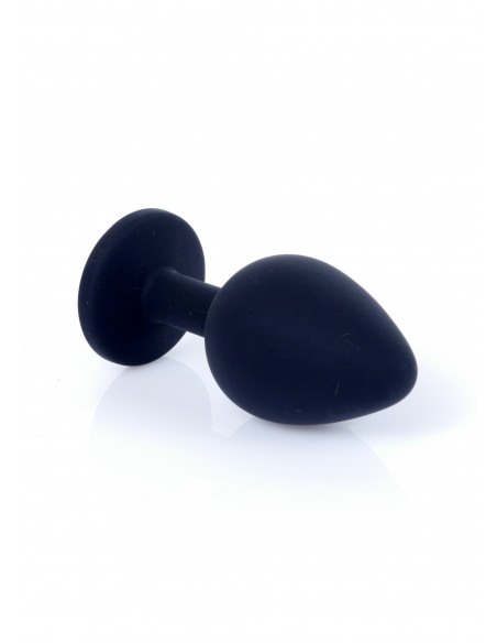 Silikonowy Korek Analny  z Diamentem - Exclusivity - Korki analne silikonowe - 14