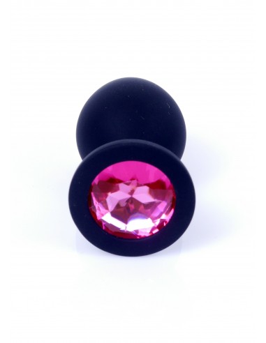 Silikonowy Korek Analny  z Diamentem - Exclusivity - Korki analne silikonowe - 15
