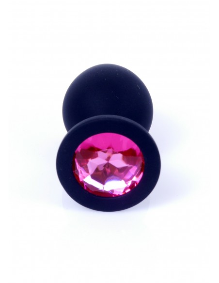 Silikonowy Korek Analny  z Diamentem - Exclusivity - Korki analne silikonowe - 15