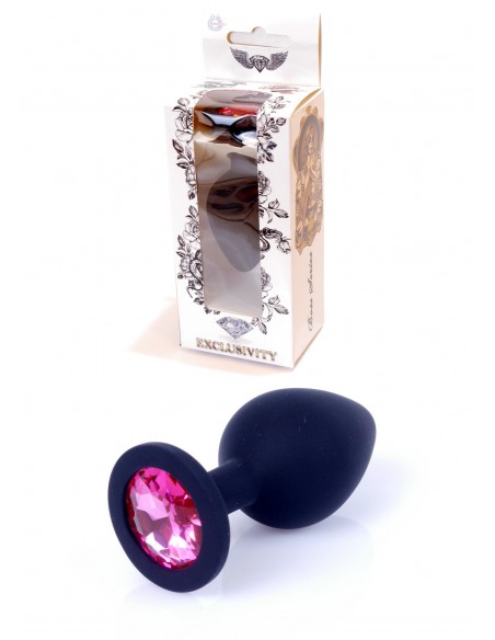 Silikonowy Korek Analny  z Diamentem - Exclusivity - Korki analne silikonowe - 10