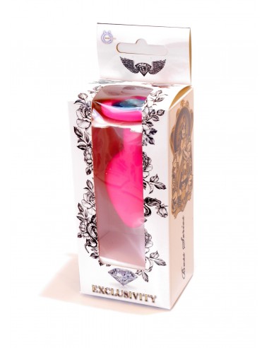 Silikonowy Korek Analny  z Diamentem - Exclusivity - Korki analne silikonowe - 24