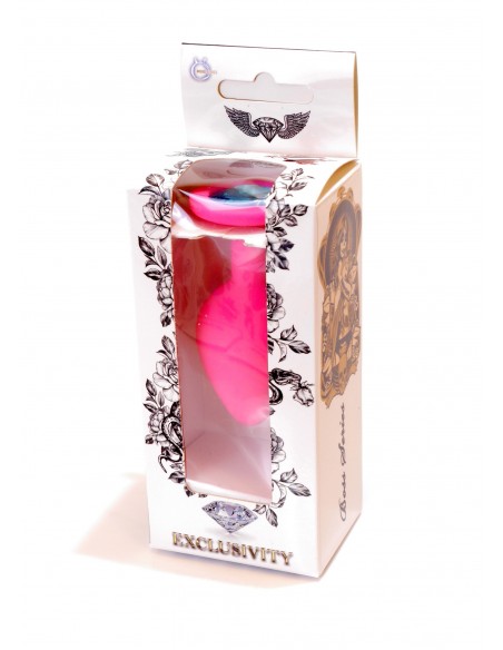 Silikonowy Korek Analny  z Diamentem - Exclusivity - Korki analne silikonowe - 24