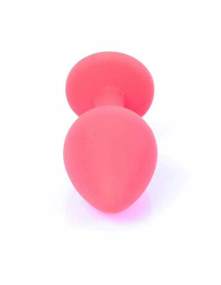 Silikonowy Korek Analny  z Diamentem - Exclusivity - Korki analne silikonowe - 29