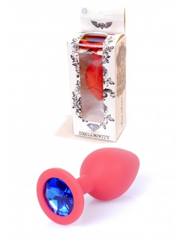 Silikonowy Korek Analny  z Diamentem - Exclusivity - Korki analne silikonowe - 26