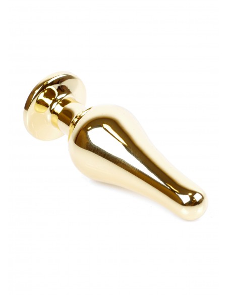 Stalowy Korek Analny z Czerwonym Kryształem Exclusivity - Korki analne stalowe - 15