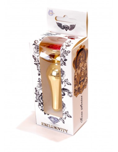 Stalowy Korek Analny z Różowym Diamentem Exclusivity - Korki analne stalowe - 16