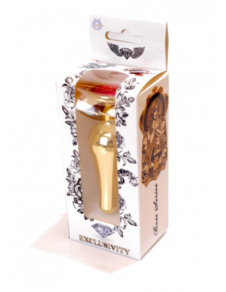 Stalowy Korek Analny z Różowym Diamentem Exclusivity - Korki analne stalowe - 16