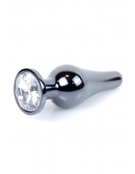 Stalowy Korek Analny z Kryształem Exclusivity - Korki analne stalowe - 17