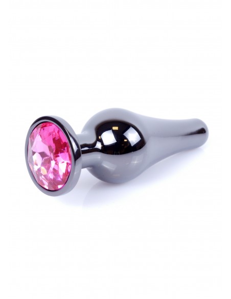 Stalowy Korek Analny z Różowym Diamentem Exclusivity - Korki analne stalowe - 17