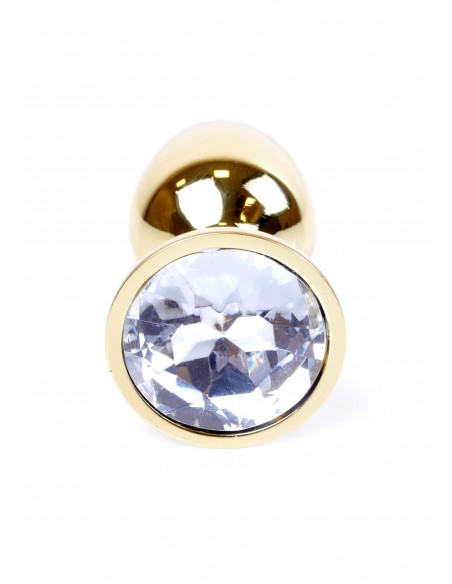 Stalowy Korek Analny Dla Początkujących z Diamentem - Korki analne stalowe - 11