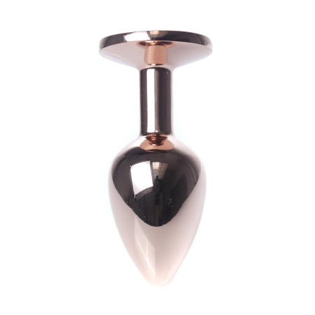 Biżuteria analna Plug-Jewellery Green - stal nierdzewna, anatomiczny kształt, długość 7 cm, średnica 2,7 cm - 33