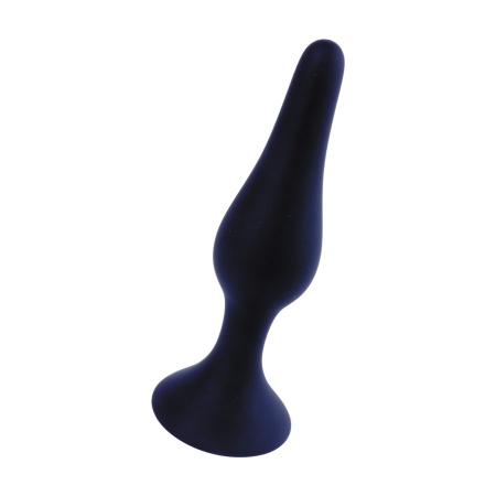 Plug analny BOSS Large z silikonu medycznego z przyssawką - 12,5 cm - 8