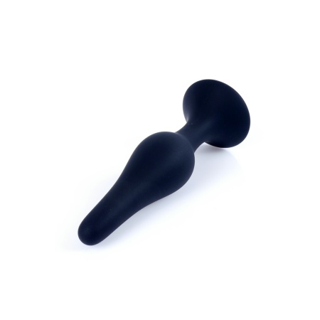 Plug analny BOSS Large z silikonu medycznego z przyssawką - 12,5 cm - 10