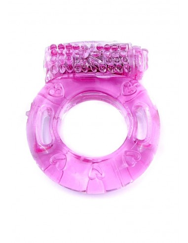 Wibrujący Pierścień na Penisa z Wypustkami do Stymulacji Łechtaczki - Pierścienie erekcyjne wibrujące - 4