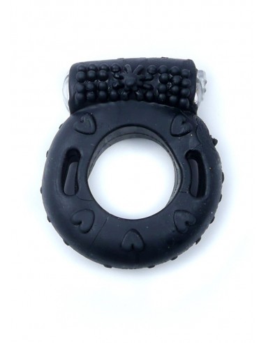 Wibrujący Pierścień na Penisa z Wypustkami do Stymulacji Łechtaczki - Pierścienie erekcyjne wibrujące - 5