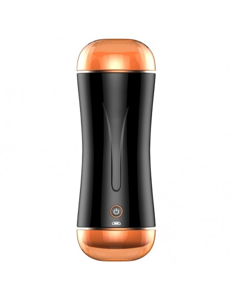 Podwójna Przyjemność Masturbator Z Wibracjami 10 Funkcji - Masturbatory i Sztuczne pochwy - 4