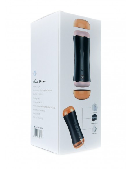 Podwójna Przyjemność Masturbator Z Wibracjami 10 Funkcji - Masturbatory i Sztuczne pochwy - 10