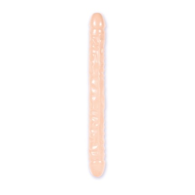 Dildo podwójne Double Header Flesh elastyczne 45 cm - 1 2