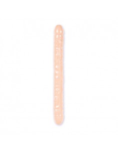 Podwójne Dildo VEINED DOUBLE HEADER FLESH 18 INCH - Dilda podwójne - 1 2