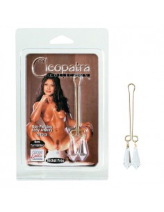 Stymulator-CLEOPATRA CLIT - CHRYSTAL CLEAR - Klamry i klipsy na sutki - 1