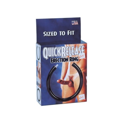 Pierścień erekcyjny Quick Release Ring – regulowany, o średnicy 10 cm - 1