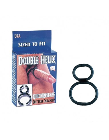 Pierścień Erekcyjny Double Helix Release - Pierścienie erekcyjne niewibrujące - 1