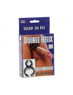 Pierścień Erekcyjny Double Helix Release - Pierścienie erekcyjne niewibrujące - 1 2
