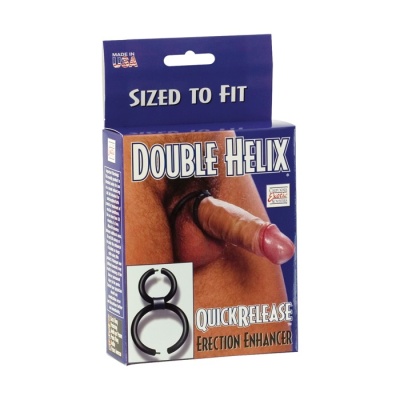 Pierścień erekcyjny Double Helix Quick Release 5,75/7 cm - 1 2