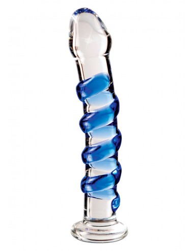 Szklane Dildo Icicles No 5 - Hand Blown Massager - Dilda szklane - 2