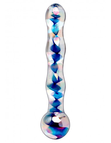 Szklane Dildo Icicles No 8 - Hand Blown Massager - Dilda szklane - 2