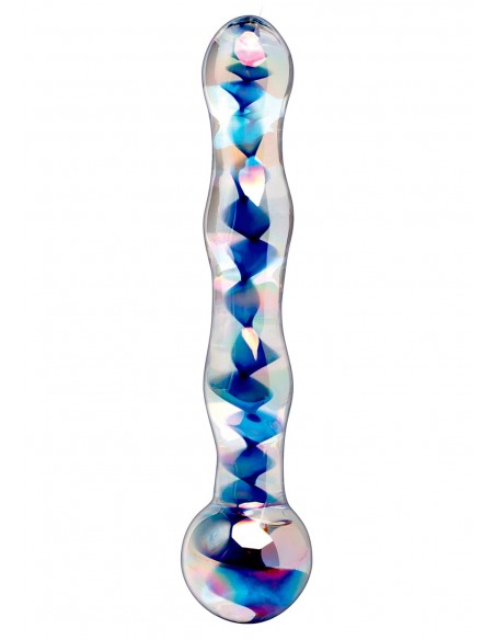 Szklane Dildo Icicles No 8 - Hand Blown Massager - Dilda szklane - 2