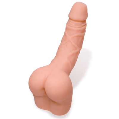 Masturbator ręczny Fuck My Cock z imitacją pośladków i penisa, 17,8 cm - 1
