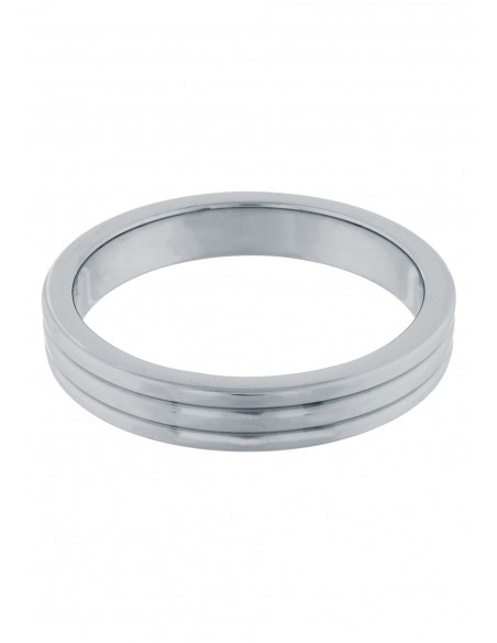 Pierścień Erekcyjny Cockring Ribbed 50 mm - Pierścienie erekcyjne niewibrujące - 1