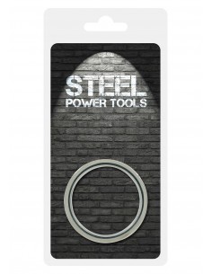 Pierścień Erekcyjny Cockring Ribbed 50 mm - Pierścienie erekcyjne niewibrujące - 1 2