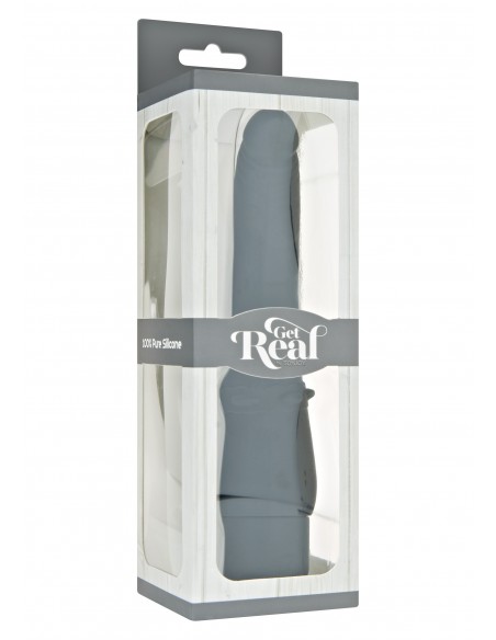 CLASSIC SMOOTH VIBRATOR BLACK - Wibratory Realistyczne - 2