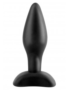 Korek Analny Mini Silicone Plug Black - Małe Korki Analne - 2
