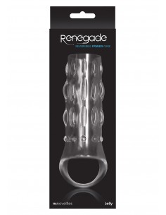 Nakładka na penisa RENEGADE REV. POWER CAGE CLEAR - Przedłużki i nakładki na penisa - 1 2