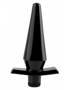 Zatyczka Analna z Wibracjami Mini Anal Teazer Black - Kulki i korki analne wibrujące - 1 2