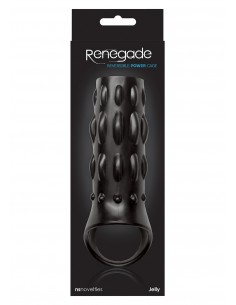 Nakładka na penisa RENEGADE REV. POWER CAGE BLACK - Przedłużki i nakładki na penisa - 1 2
