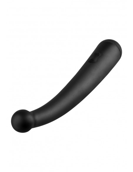 Zatyczka Analna z Wibracjami Vibrating Curve Black - Kulki i korki analne wibrujące - 3